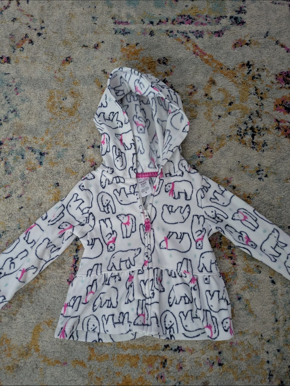 Carters Zip Up Fleece Jacket